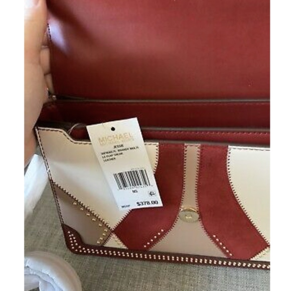 NWT Michael Kors Jessie Brandy Multi Shoulderbag - Picture 8 of 8
